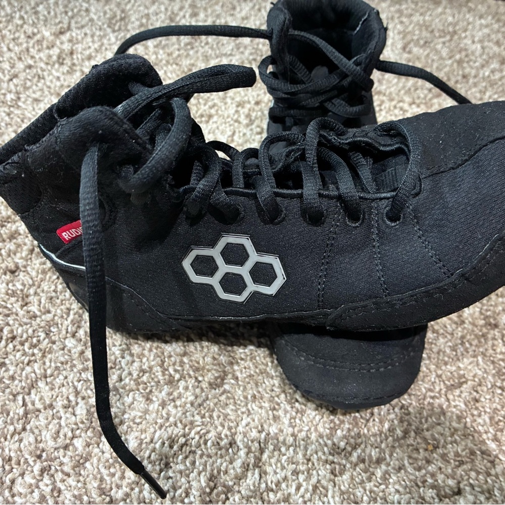 Men's Black Rudis Wrestling Shoes